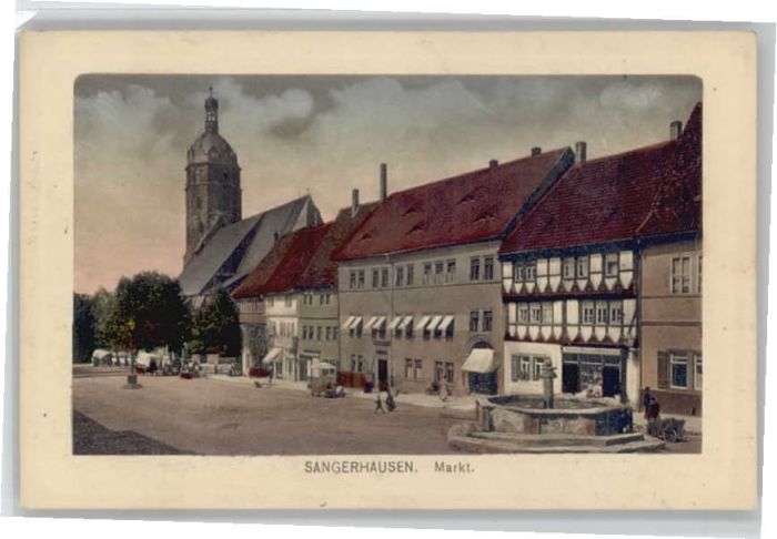 Sangerhausen Suedharz Sangerhausen Markt