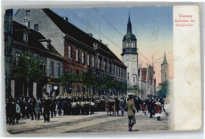 Dessau-Rosslau Dessau Hauptwache