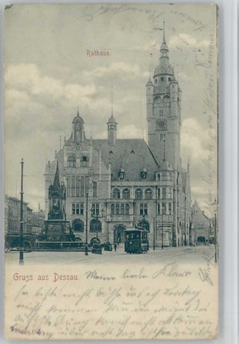 Dessau-Rosslau Dessau Rathaus
