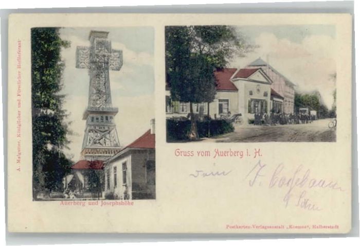 Stolberg Harz Auerberg Josephshöhe