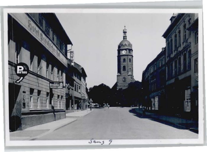 Sangerhausen Suedharz Sangerhausen Kylische Strasse Jacobikir