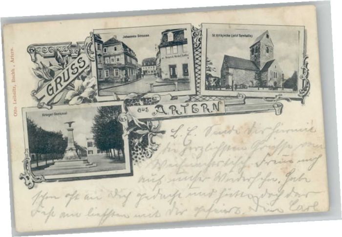 Artern Unstrut Artern Johannes Strasse St Viti Kirche