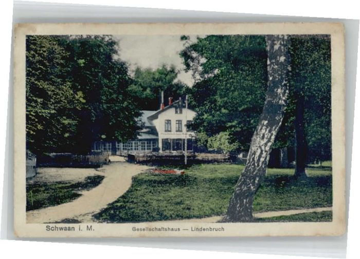 Schwaan Gesellschaftshaus Lindenbruch