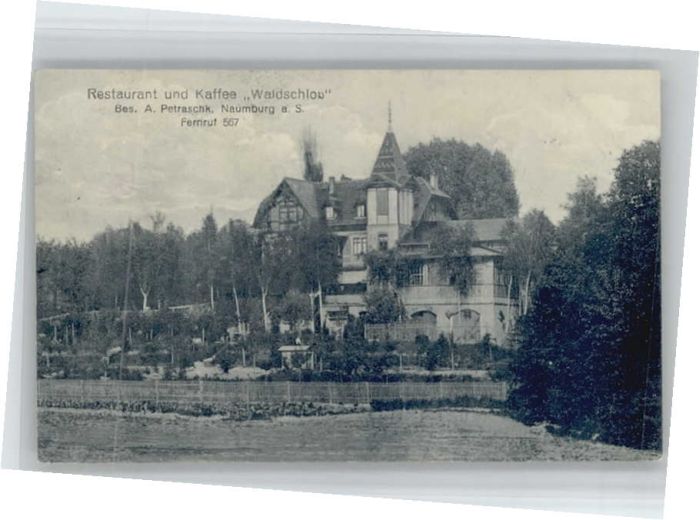 Naumburg Saale Restaurant Kaffee Waldschloss