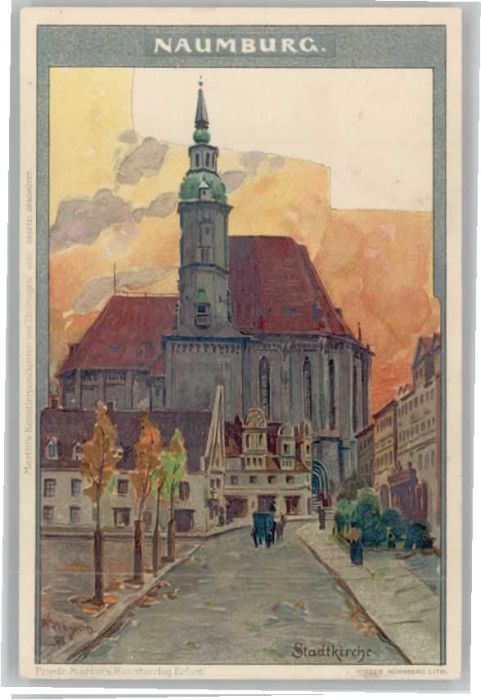 Naumburg Saale Stadt Kirche