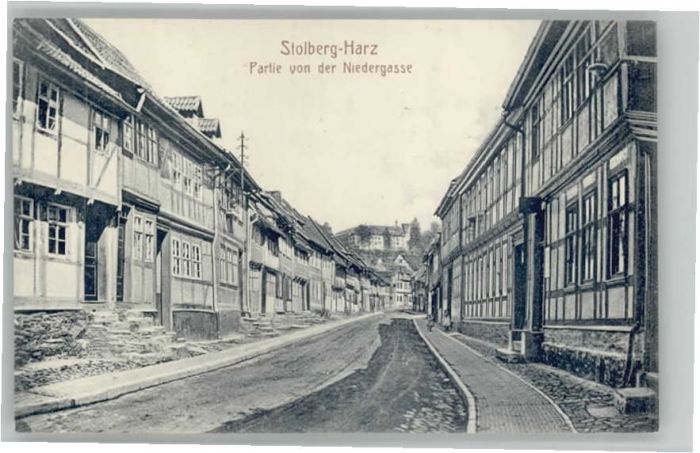 Stolberg Harz Niedergasse