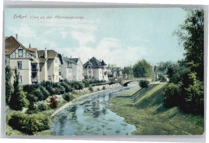 Erfurt Villen Pförtchenbrücke *