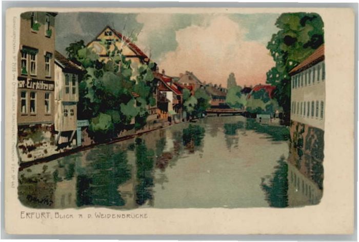 Erfurt Weidenbrücke