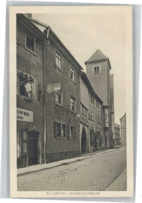 ERFURT  CITY Michaelisstrasse