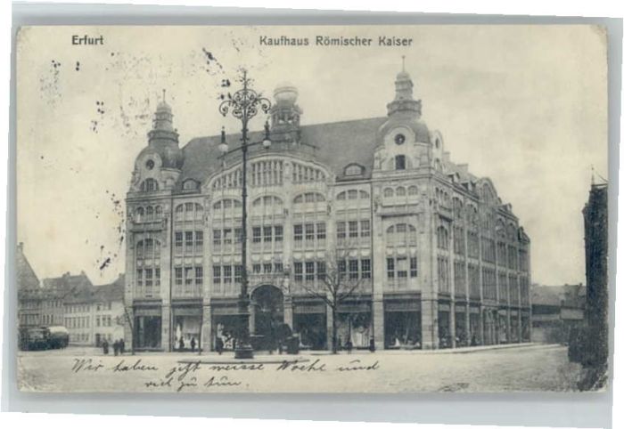 Erfurt Kaufhaus Römischer Kaiser