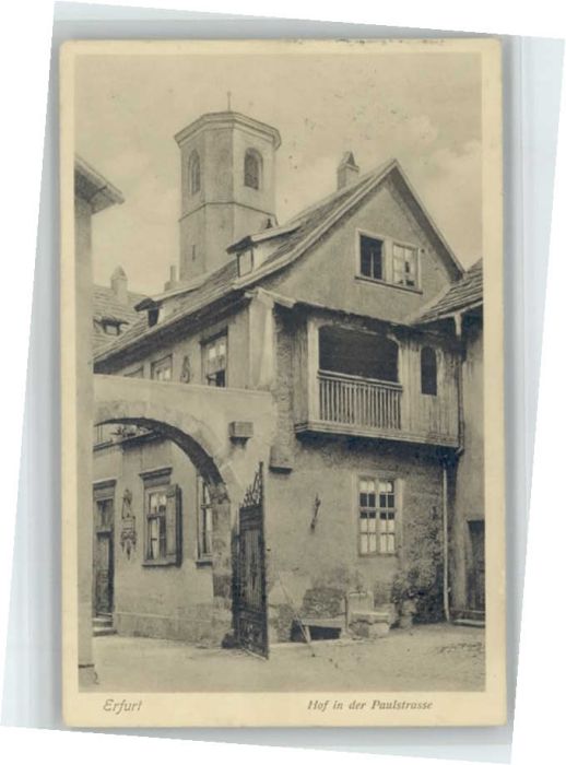 ERFURT  CITY Paulstrasse