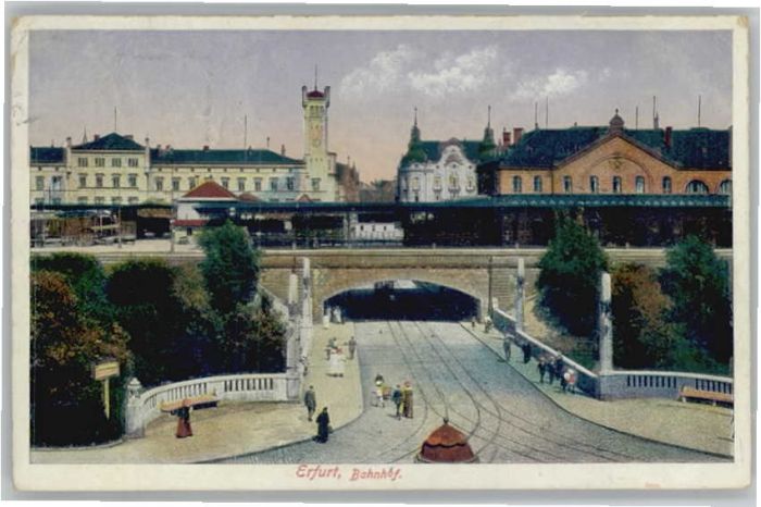 ERFURT  CITY Bahnhof