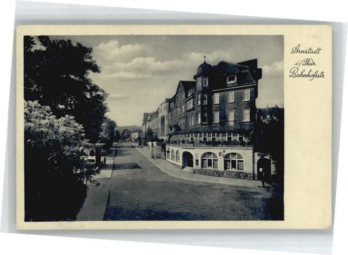 Arnstadt Ilm Arnstadt Bahnhofstrasse