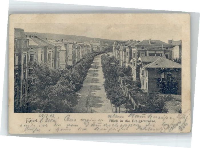 Erfurt Steigerstrasse
