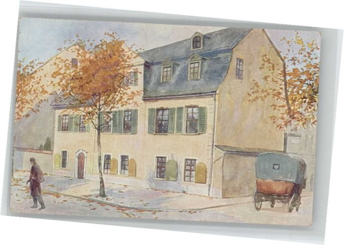 Weimar Thueringen Weimar Schillerhaus