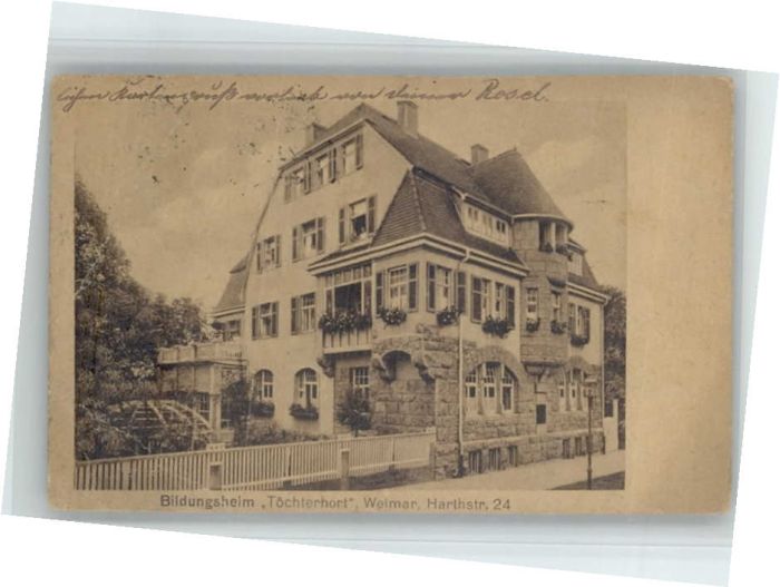 Weimar Thueringen Weimar Bildungsheim Töchterhort