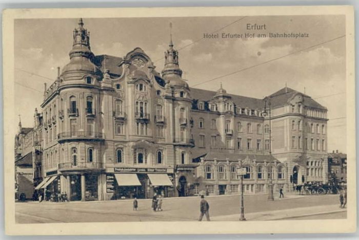 ERFURT  CITY Hotel Erfurter Hof Bahnhofsplatz