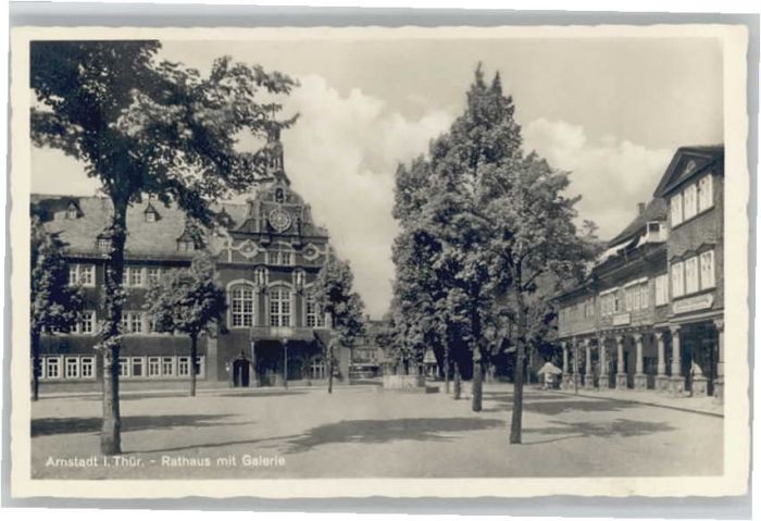 Arnstadt Ilm Arnstadt Rathaus Galerie