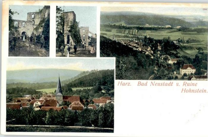 Neustadt Harz Ruine Hohnstein