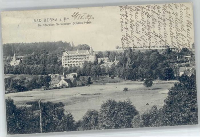 Bad Berka Dr Starckes Sanatorium Schloss Harth