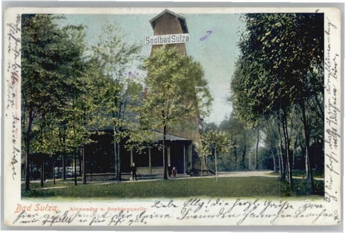 Bad Sulza Alexander Sophienquelle