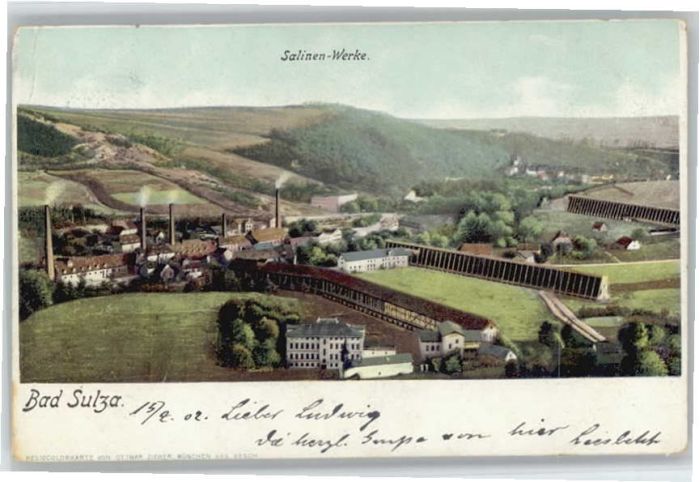 Bad Sulza Salinen Werk