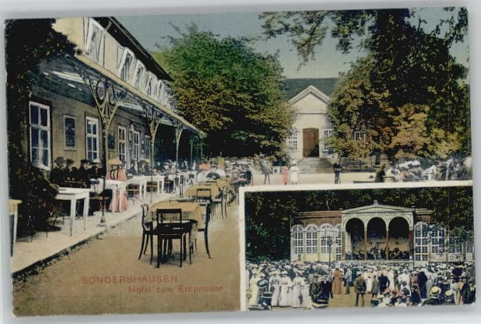 Sondershausen Thueringen otel zum Erbprinzen