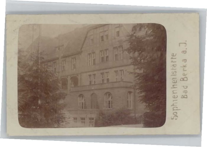 Bad Berka Sophienheilstätte