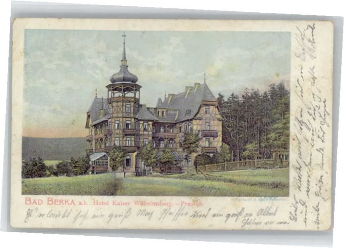 Bad Berka Hotel Kaiser Wilhelmsburg Pension