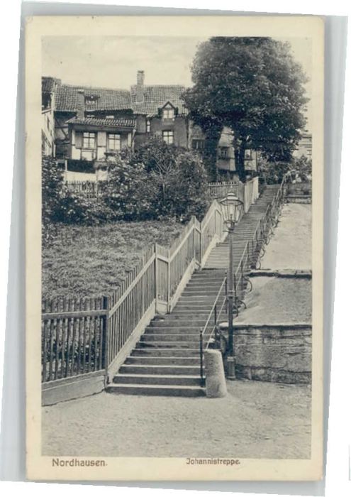 Nordhausen Thueringen ohannistreppe