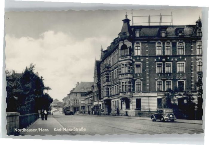 Nordhausen Thueringen arl Marx Strasse