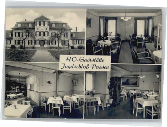 Sondershausen Thueringen aststätte Jagdschloss Possen x