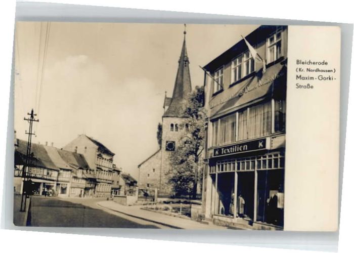Bleicherode Maxim-Gorki-Strasse