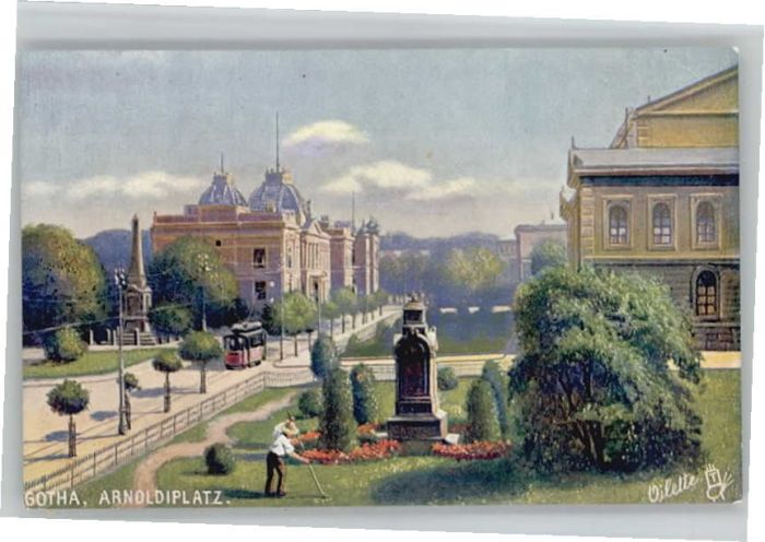 Gotha Thueringen Gotha Arnoldiplatz