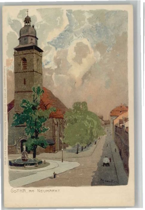 Gotha Thueringen Gotha Neumarkt