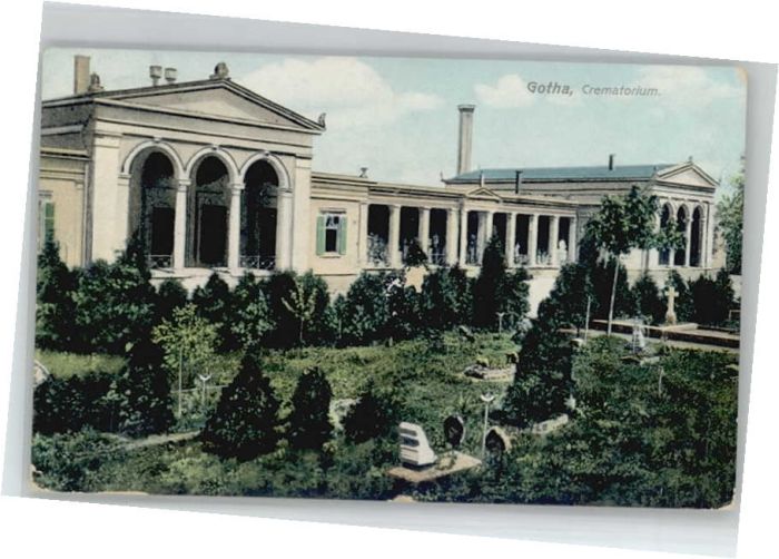 Gotha Thueringen Gotha Krematorium