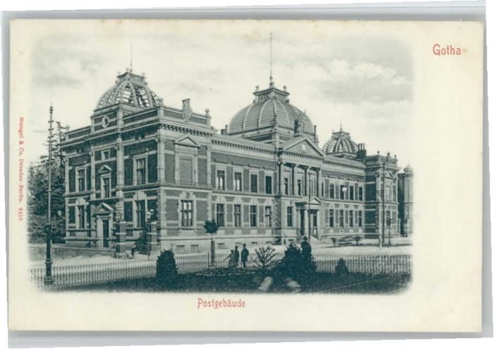 Gotha Thueringen Gotha Post