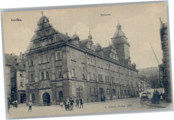 Gotha Thueringen Gotha Rathaus