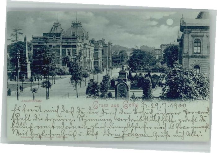 Gotha Thueringen Gotha Arnoldiplatz