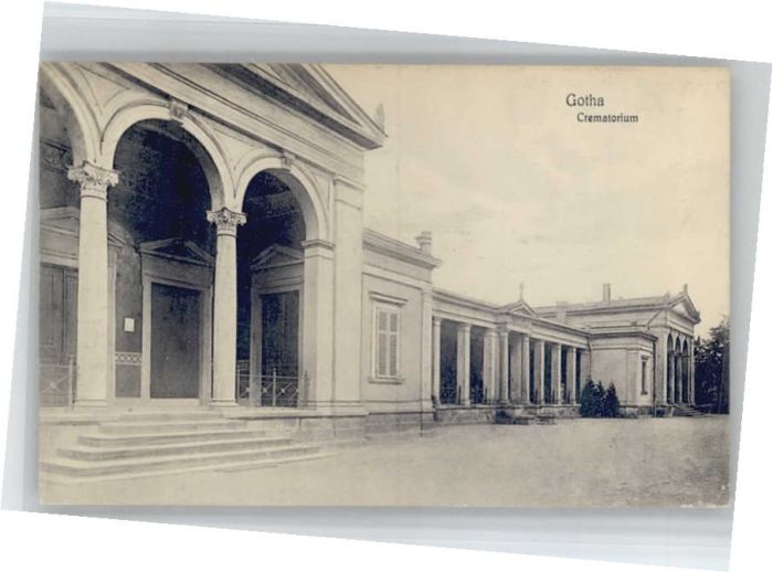 Gotha Thueringen Gotha Krematorium
