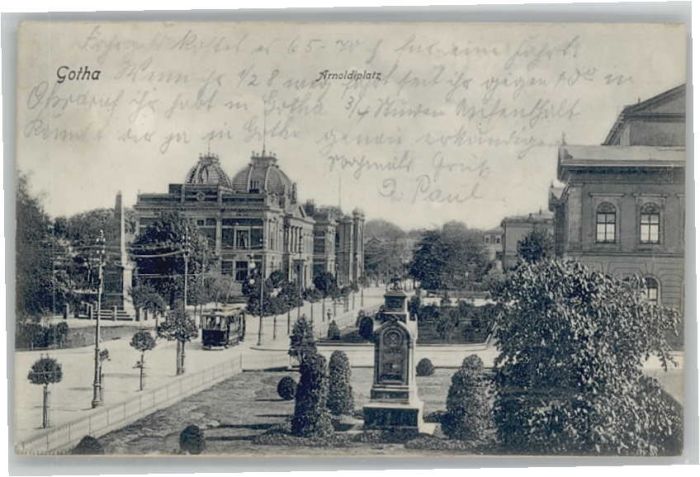 Gotha Thueringen Gotha Arnoldiplatz