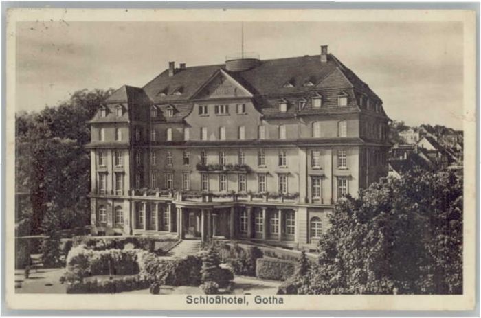 Gotha Thueringen Gotha Schlosshotel