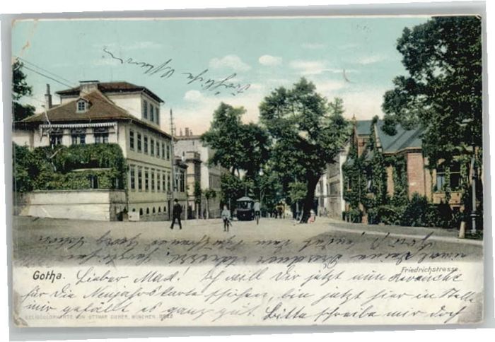 Gotha Thueringen Gotha Friedrichstrasse