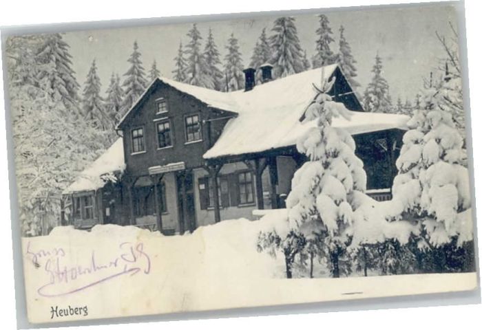 Schnepfenthal [Stempelabschlag] Heuberg