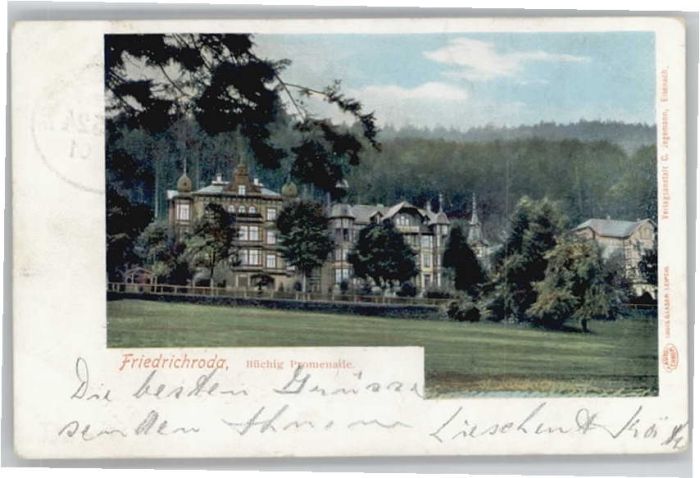 Friedrichroda Büchig Promenade