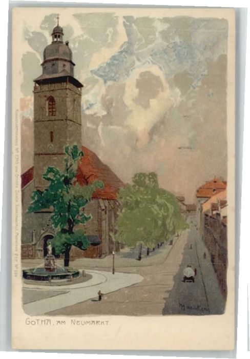 Gotha Thueringen Gotha Neumarkt