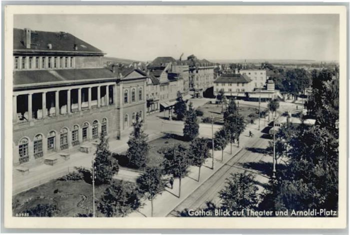 Gotha Thueringen Gotha Theater Arnoldiplatz