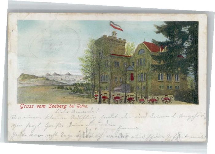 Gotha Thueringen Gotha Restaurant Seeberg