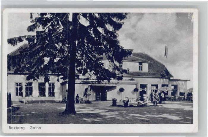 Gotha Thueringen Gotha Boxberg Gaststätte Rennbahn