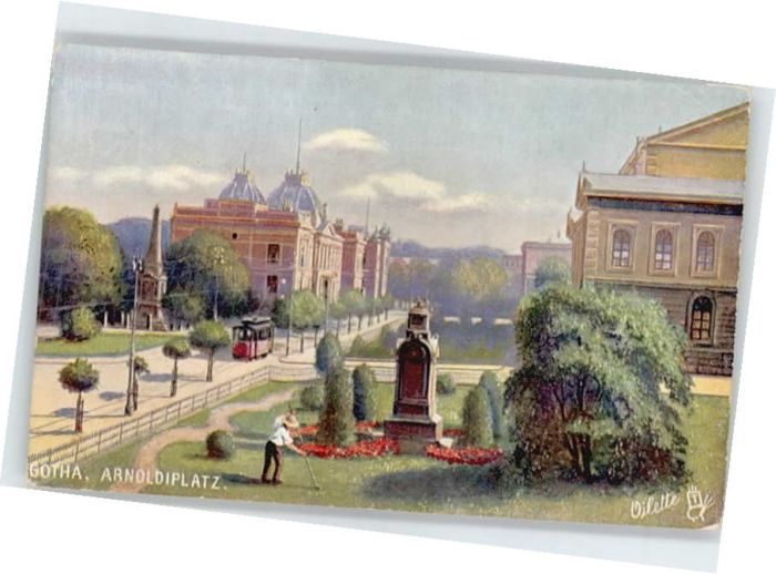 Gotha Thueringen Gotha Arnoldiplatz